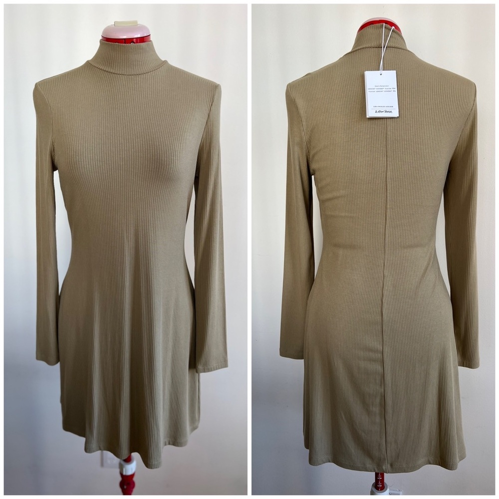 & Other Stories Turtleneck Dress
